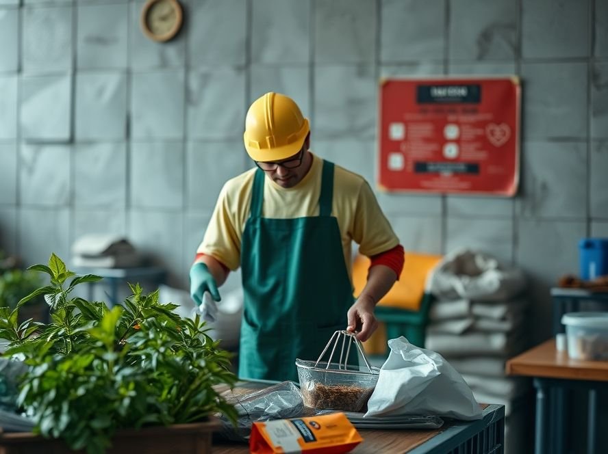 Ações de reciclagem