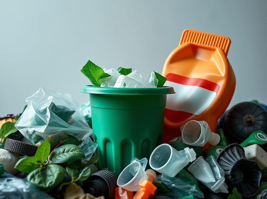 Reciclagem de garrafas PET