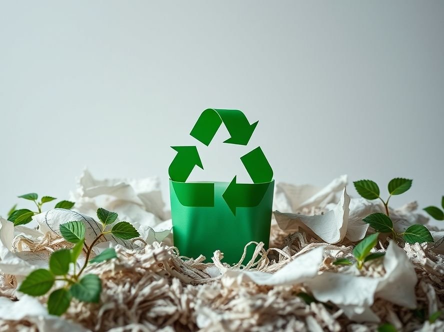 Reciclagem de papel