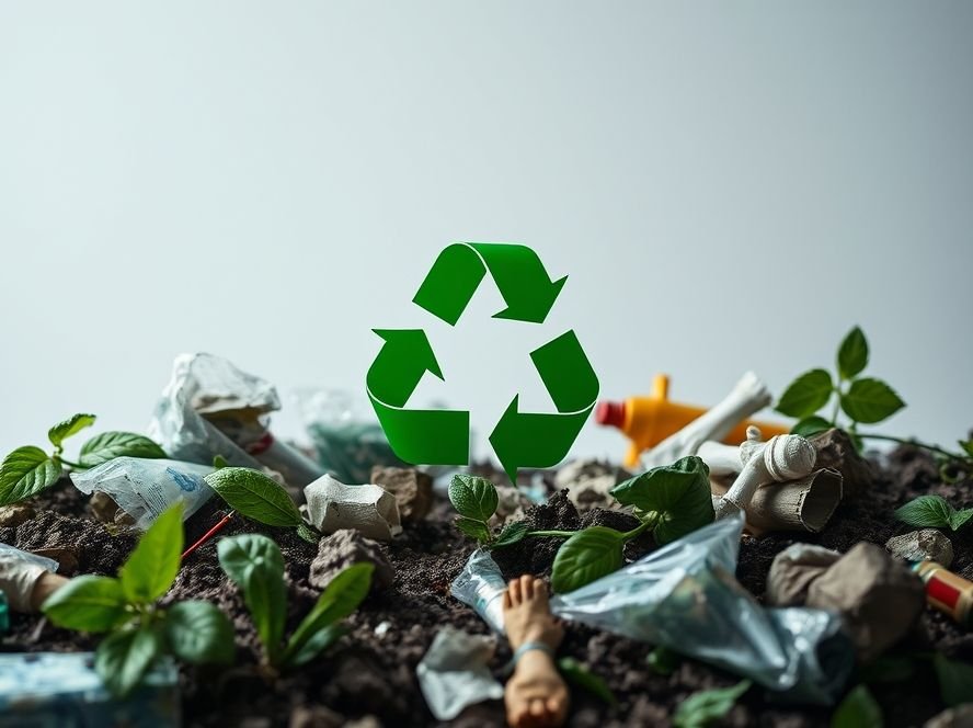 Reciclagem de plástico