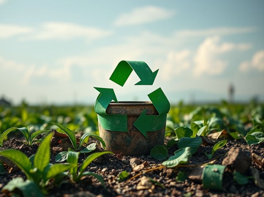 Reciclagem de resíduos agrícolas